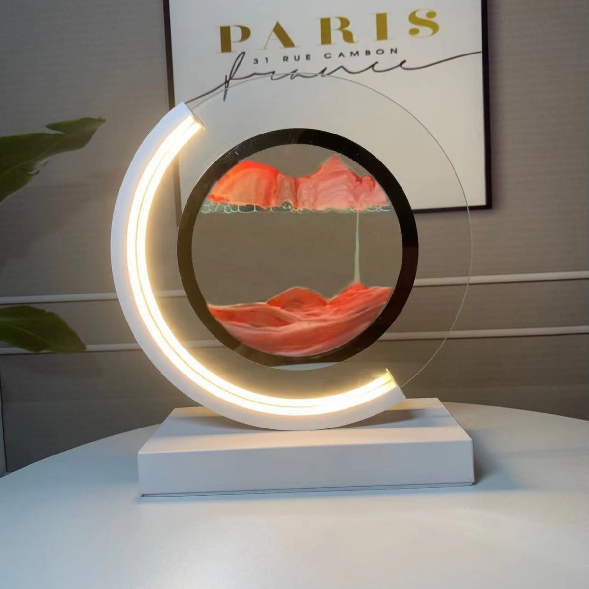 Unique Sand Timer Landscape Home Decor Ornaments