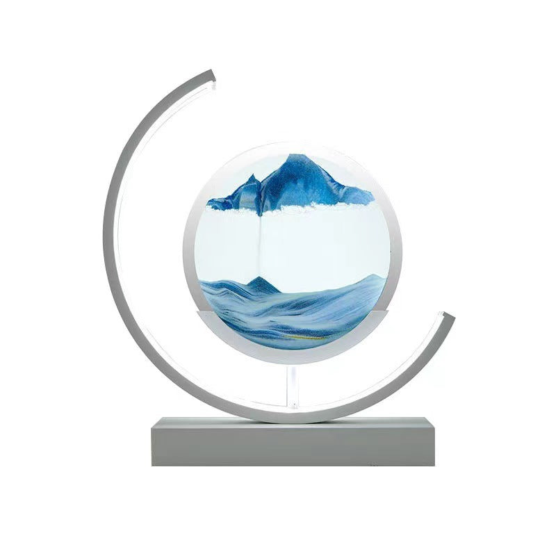 Unique Sand Timer Landscape Home Decor Ornaments