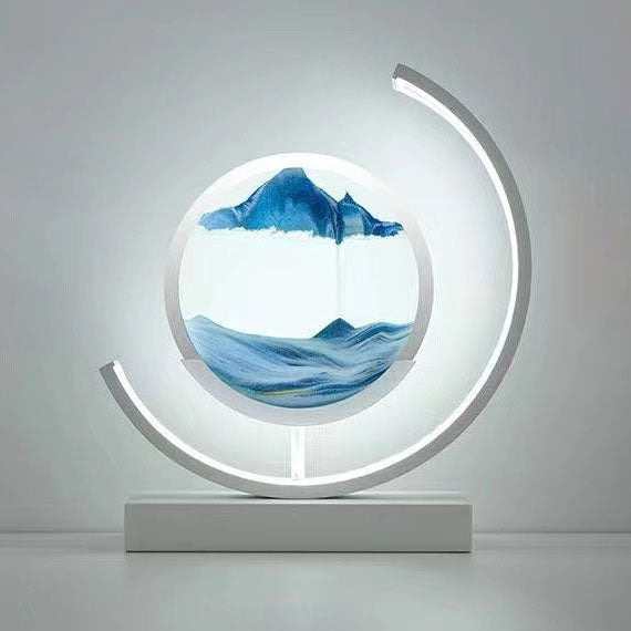 Unique Sand Timer Landscape Home Decor Ornaments