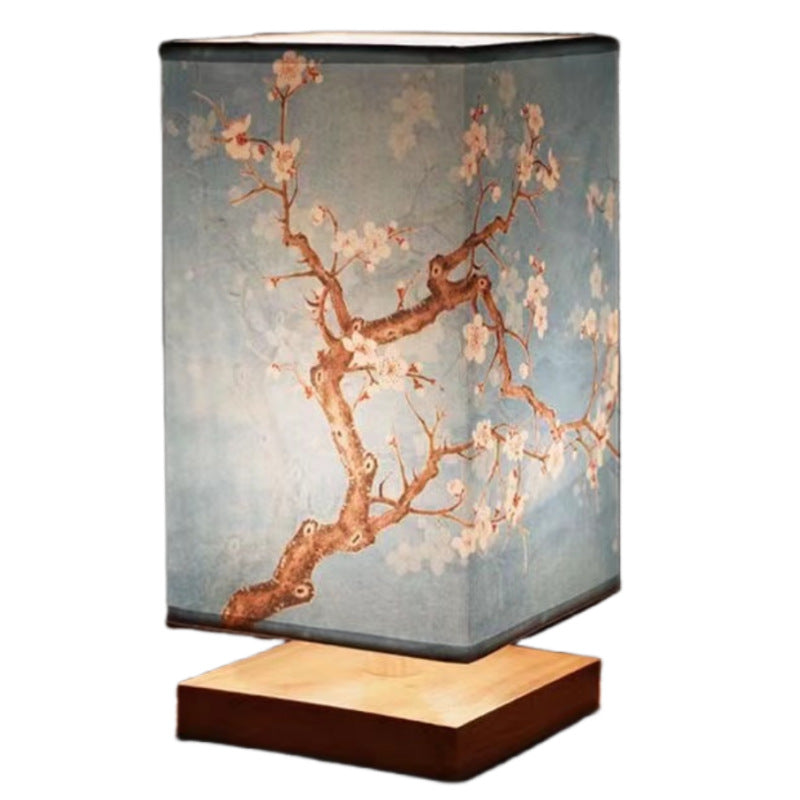 Traditional Wooden Night Stand Lamp