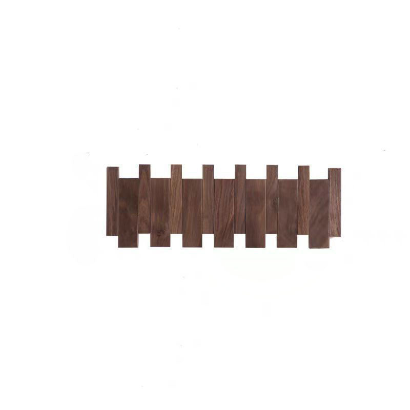 Sturdy Wooden Coat Hook Wall Mount Rack