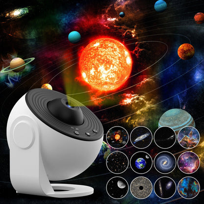 Cosmic Star Night Light Projector with HD Videos - Befez