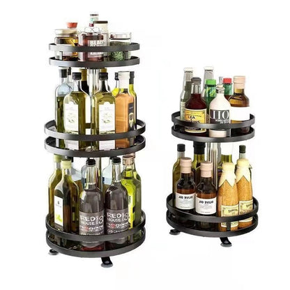 Adjustable Spice Rack Storage Organizer