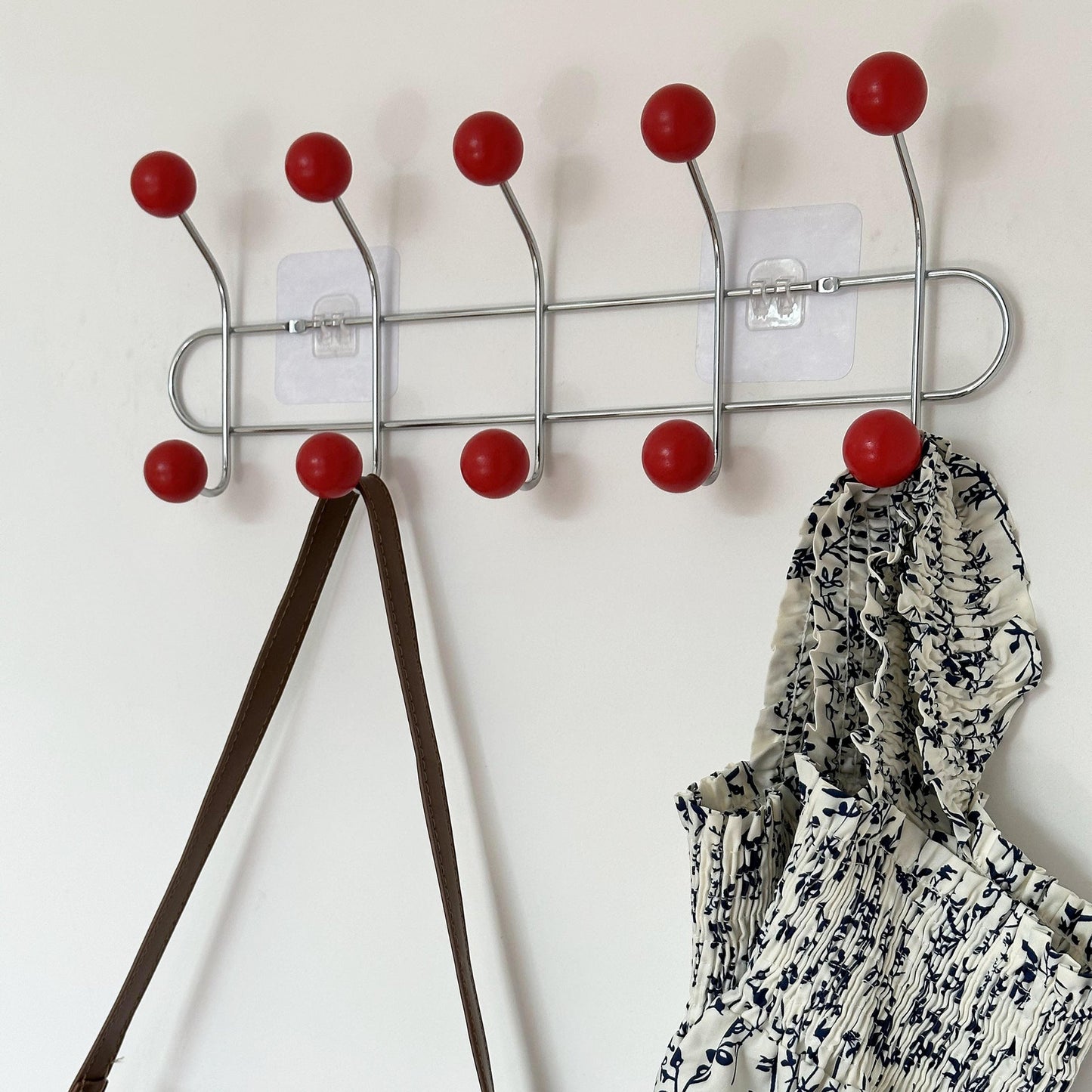 Hidden Wall Mount Iron Coat Hook with Storage