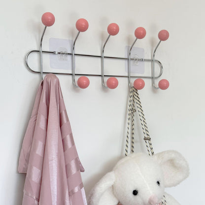 Hidden Wall Mount Iron Coat Hook with Storage