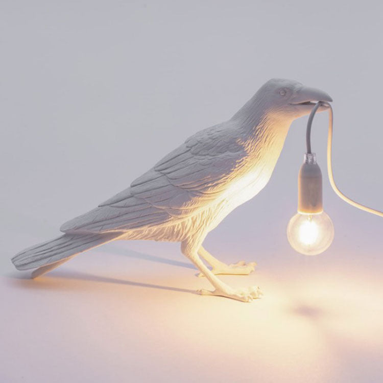 Unique Bird Shaped Table Lamp Decorative Bedside Light - Befez