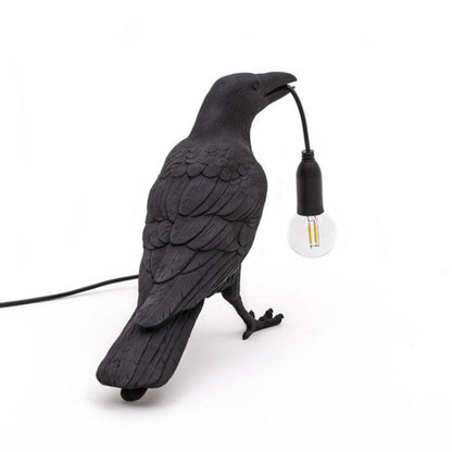 Unique Bird Shaped Table Lamp Decorative Bedside Light