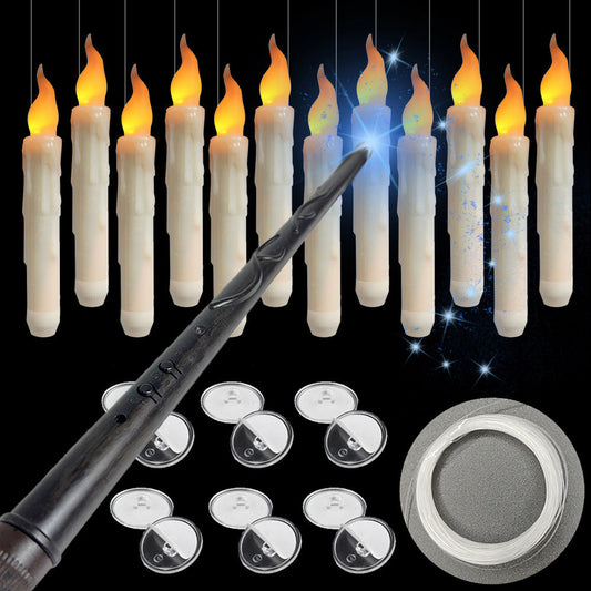 Colorful LED Wax Halloween Candle Light Decoration - Befez