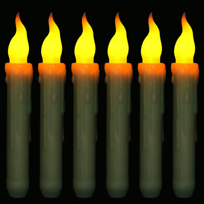 Colorful LED Wax Halloween Candle Light Decoration