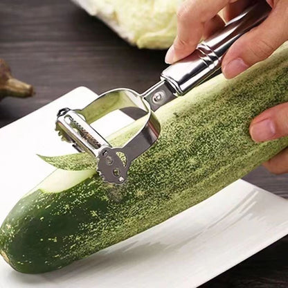 Easy Grip Kitchen Peeler Scraper Grater Set