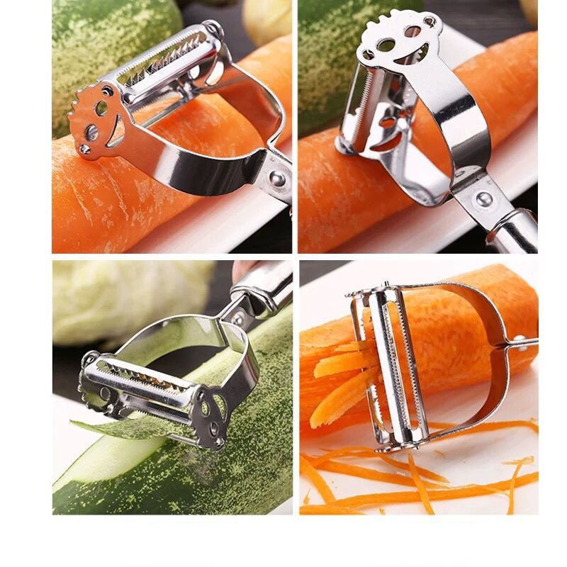 Easy Grip Kitchen Peeler Scraper Grater Tool