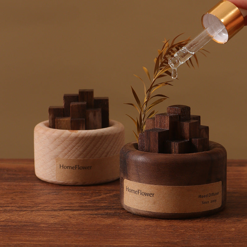 Natural Wood Essential Oil Diffuser for Home and Car - Befez