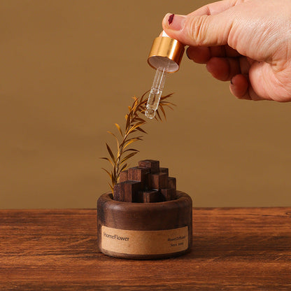 Natural Wood Essential Oil Diffuser for Home and Car