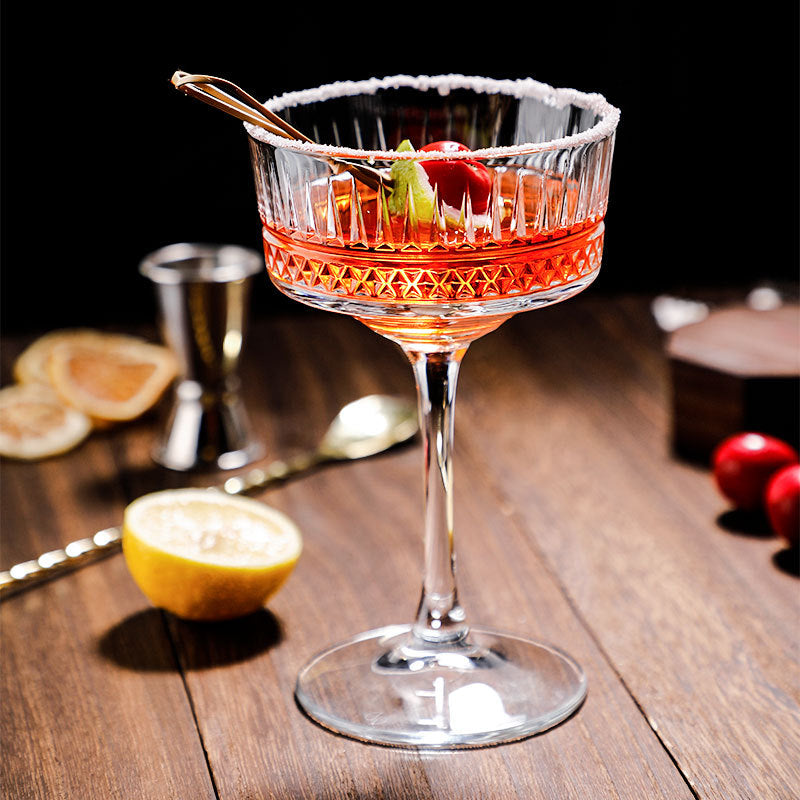 Luxury Handcrafted Martini Cocktail Glass