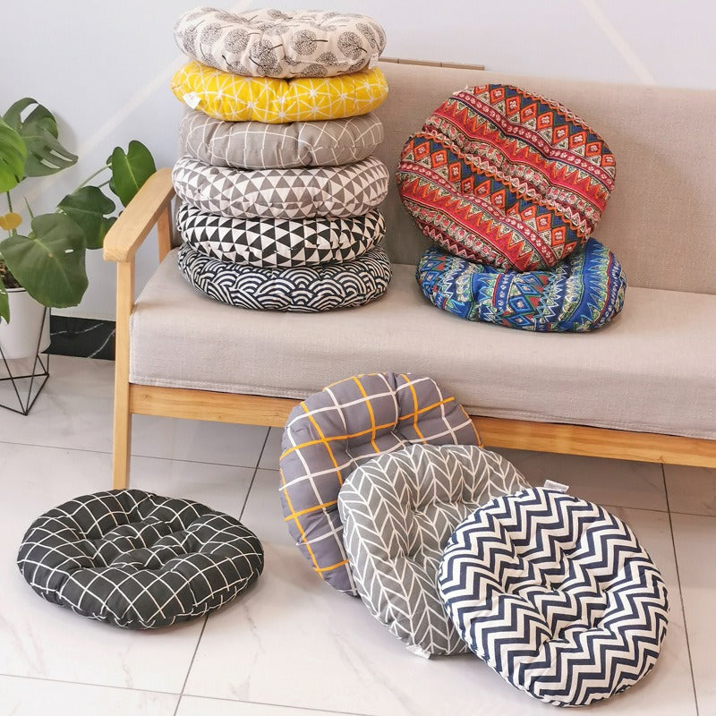 Soft Round Pillow for Sofa and Chair