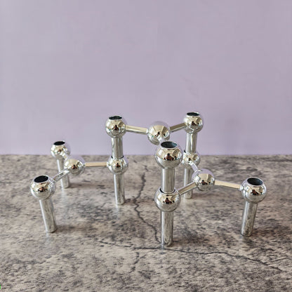 Unique Metal Candle Holder Table Decor