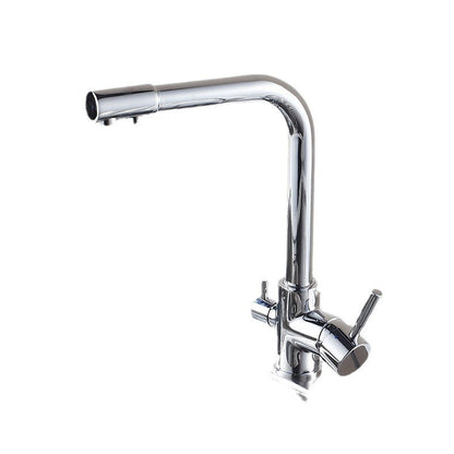 Luxury Copper 3-In-1 Kitchen Sink Faucet