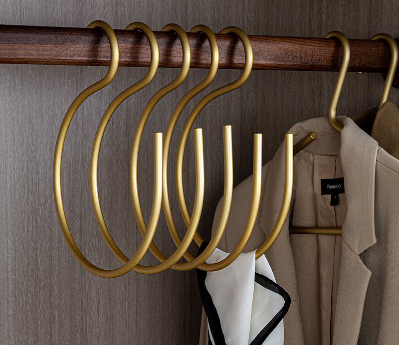 Modern Metal Coat Hook with Storage Organizer