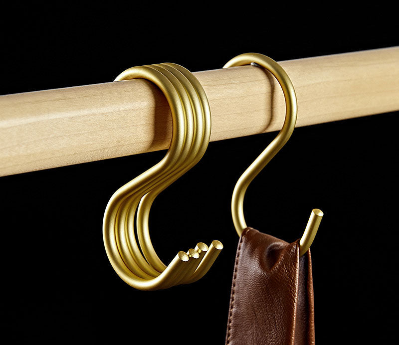 Modern Metal Coat Hook with Storage Organizer