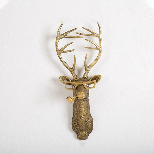 Vintage Metal Animal Wall Art Home Decor Pendant - Befez