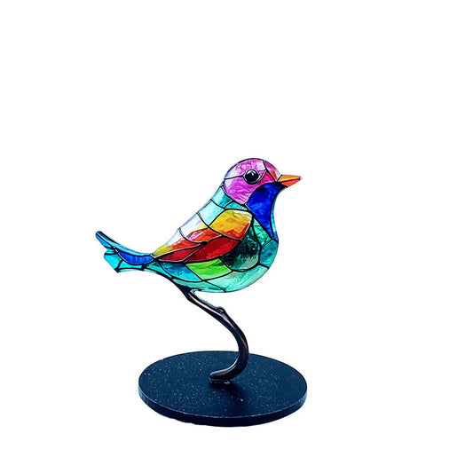 Colorful Acrylic Bird Decoration - Befez