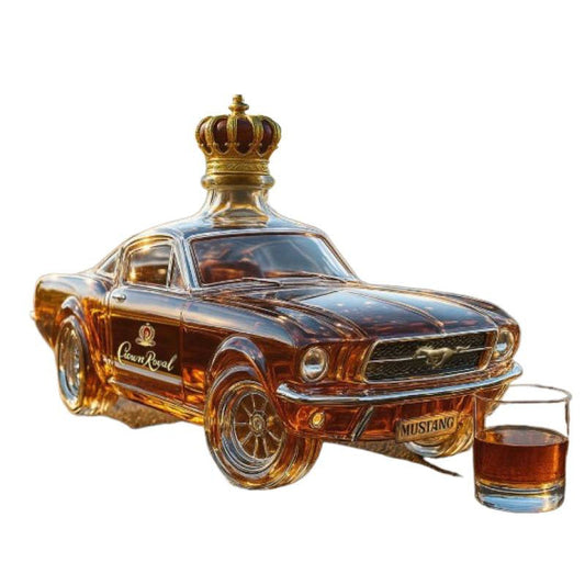 Classic Mustang Styled Whiskey Decanter - Befez