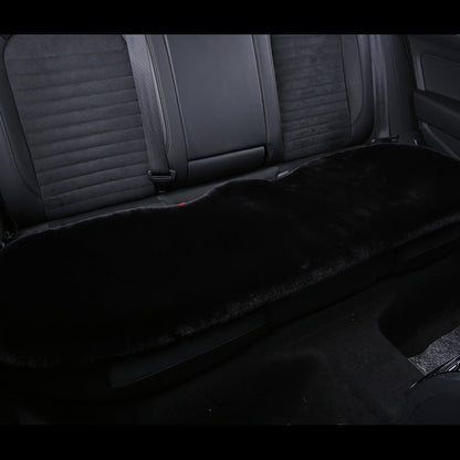 Warm Plush Rabbit Car Seat Pad for Winter