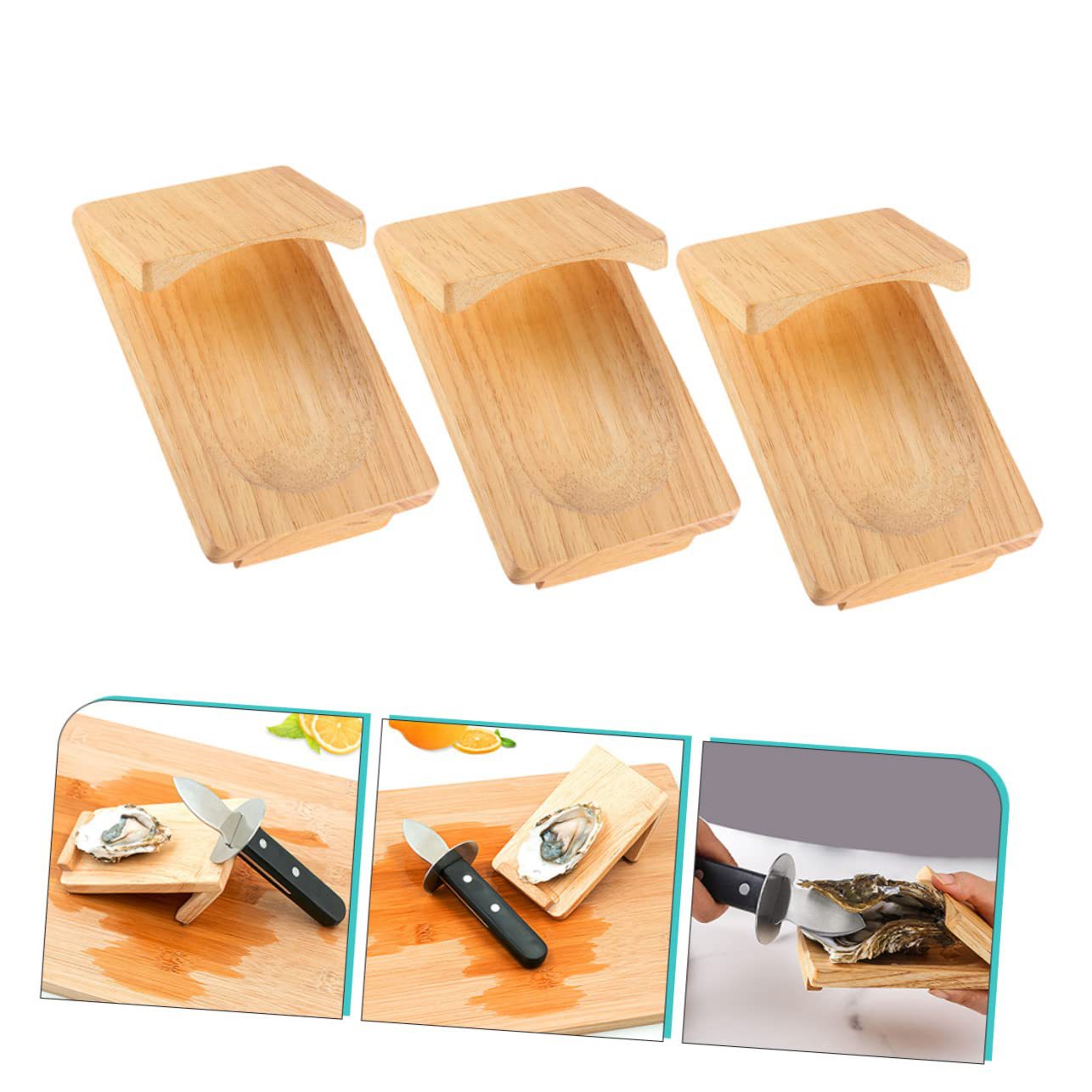 Premium Oyster Opener Shell Clip & Knife Set - Befez