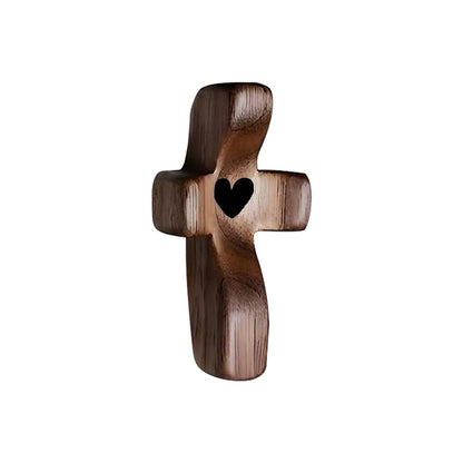 Smooth Black Wooden Fidget Spinner 2 Pack