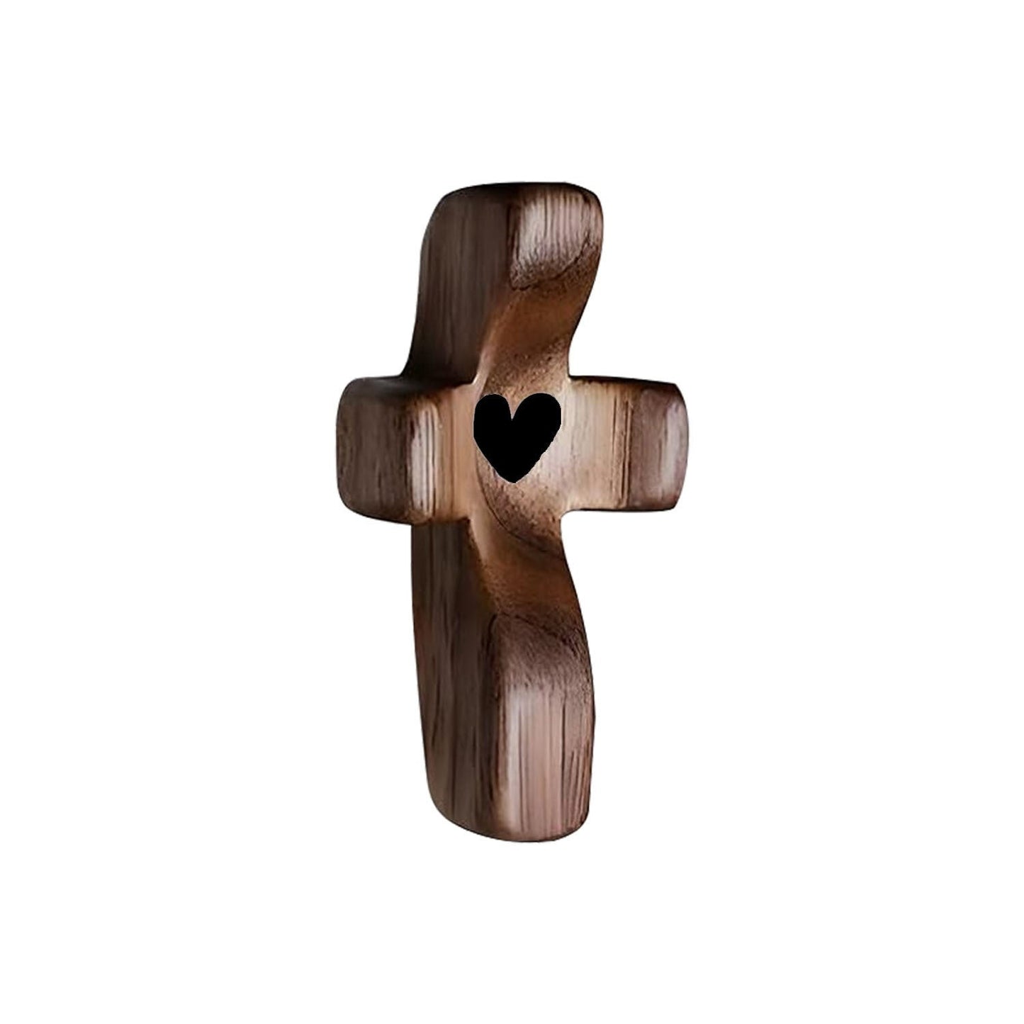 Smooth Wooden Fidget Toys 2 Pack Black Walnut