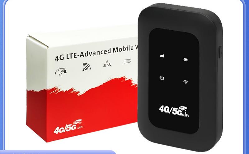 Compact 4G LTE Mobile WiFi Router with SIM Card Slot - Befez