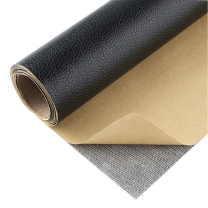 Fun Lychee Print Sticky Faux Leather Patch