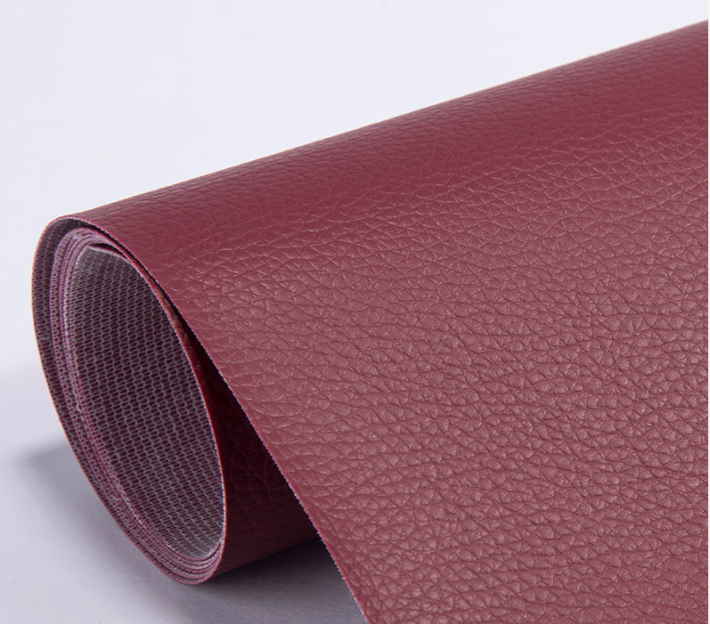 Fun Lychee Print Sticky Faux Leather Patch
