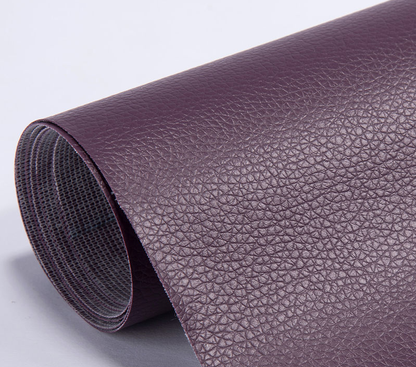 Fun Lychee Print Sticky Faux Leather Patch