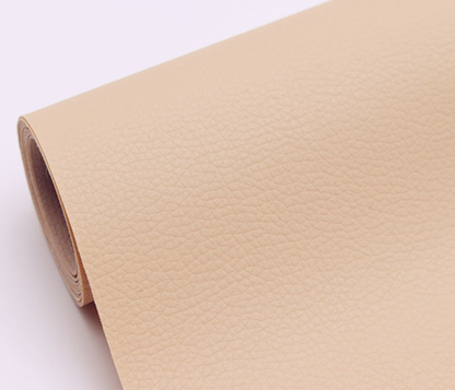 Fun Lychee Print Sticky Faux Leather Patch