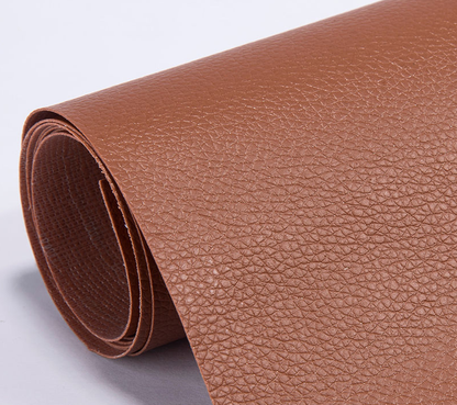Fun Lychee Print Sticky Faux Leather Patch