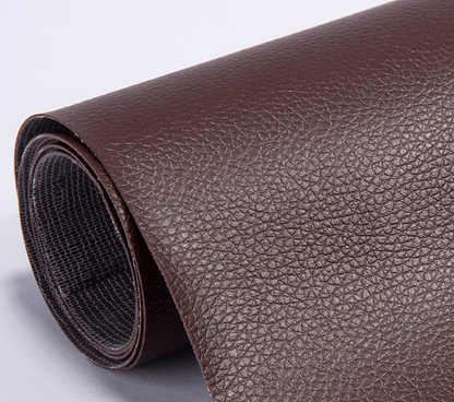 Fun Lychee Print Sticky Faux Leather Patch