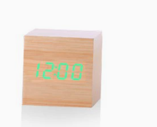 Accurate Square LED Clock Thermometer