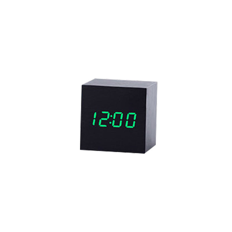 Accurate Square LED Clock Thermometer