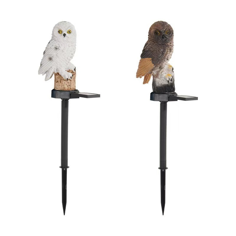 Befez | Outdoor Solar Powered Owl Lamp | Waterproof Garden Light