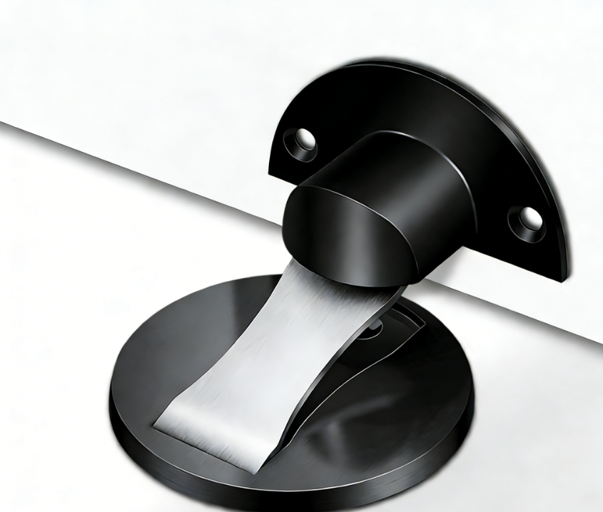 Strong Magnetic Door Stop with Anti Scratch Base