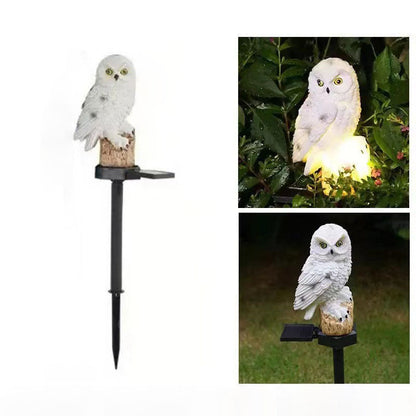 Befez | Outdoor Solar Powered Owl Lamp | Waterproof Garden Light