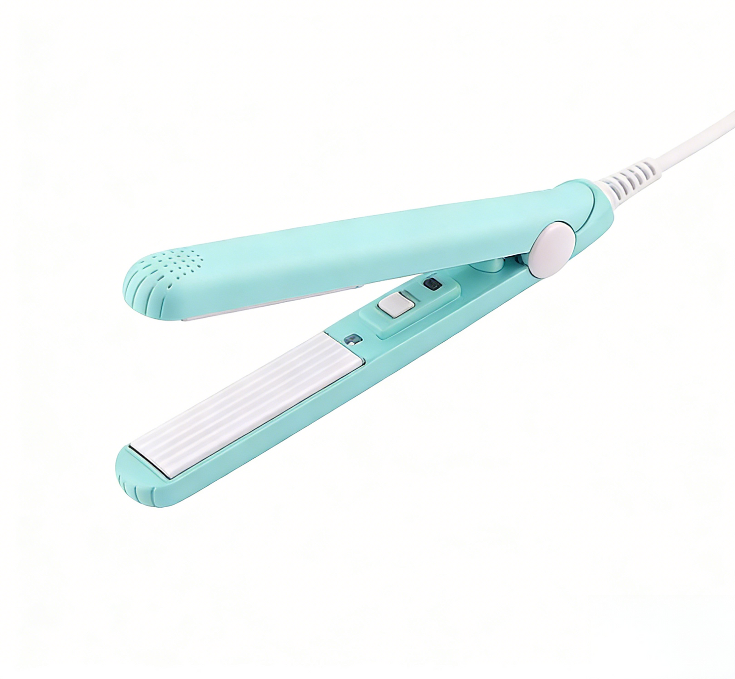 Compact Travel Hair Straightener Curler Set