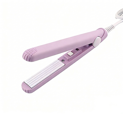 Compact Travel Hair Straightener Curler Set
