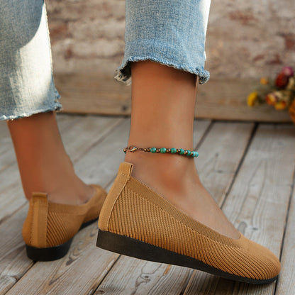 Comfortable Women's Round Toe Loafer Shoes