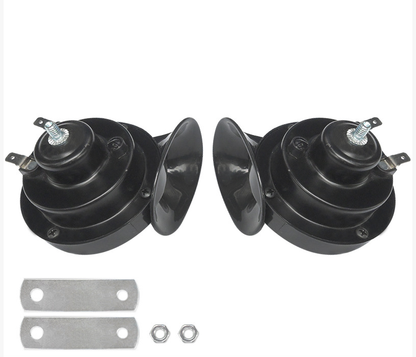 Waterproof Dual Tone Car Snail Horn Kit
