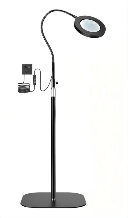 Bright Adjustable Desk Magnifying Lamp