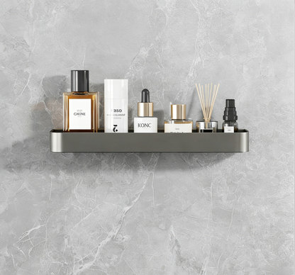 Space-Saving Bathroom Wall Shelf