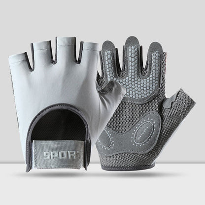 Comfortable Grip Workout Gloves Half Finger Non Slip