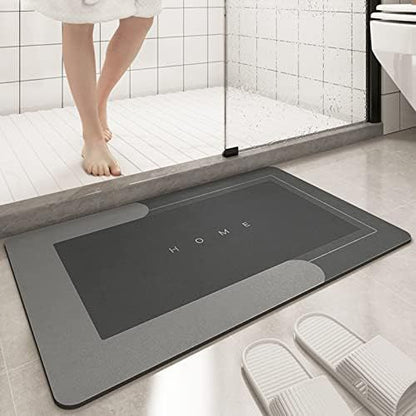 Absorbent Diatomite Fast Drying Bath Mat